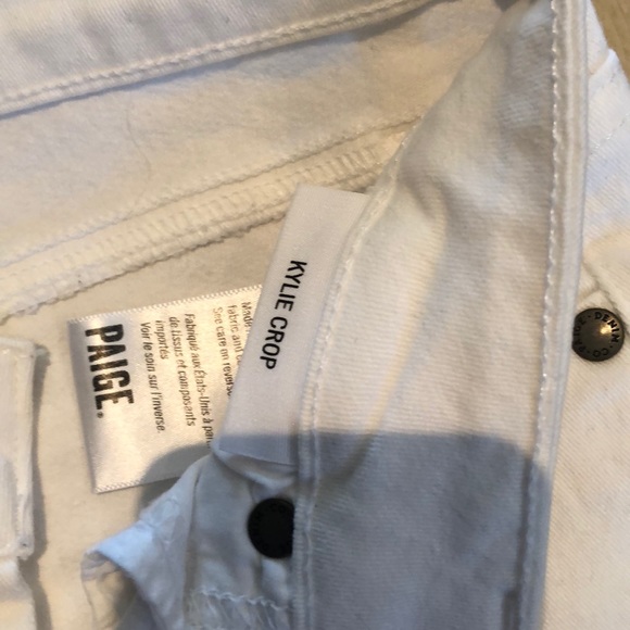 White PAIGE jeans - Picture 3 of 5